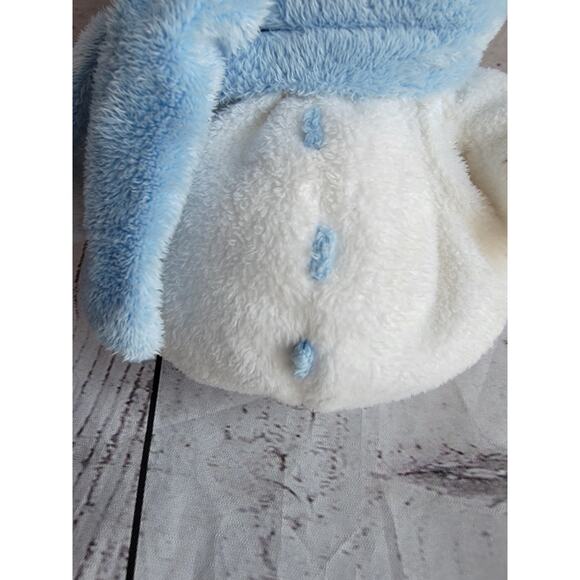 Ty Pluffies Windchill Snowman Bean Plush 8in 2004 Blue Cap Stuffed Animal Toy - Picture 3 of 8